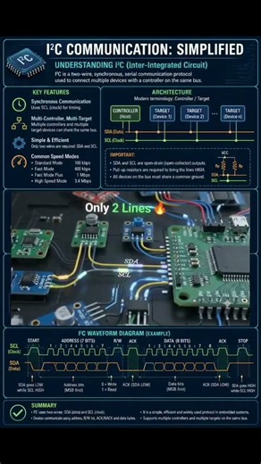 I2C Communication #factualism #shorts