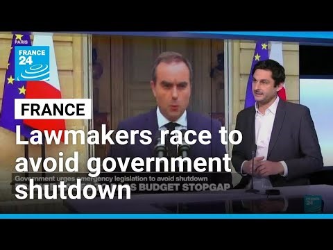France races to avoid US-style government shutdown after budget talks collapse • FRANCE 24 English