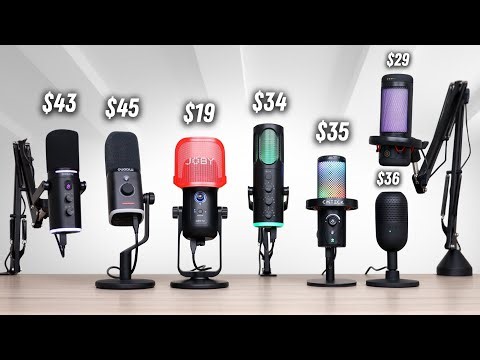 BEST MICROPHONES For Streaming/Singing UNDER $50 (On Amazon)