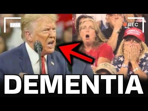The Crowd Goes Silent as Trump HALLUCINATES on Stage