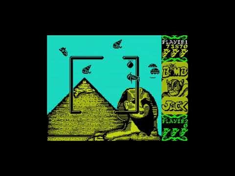 I Beat My High Score in Bomb Jack! 🔥 ZX Spectrum Gameplay