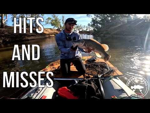 A Day of Hits and Misses l Murray Cod River Drift l The Casting Call