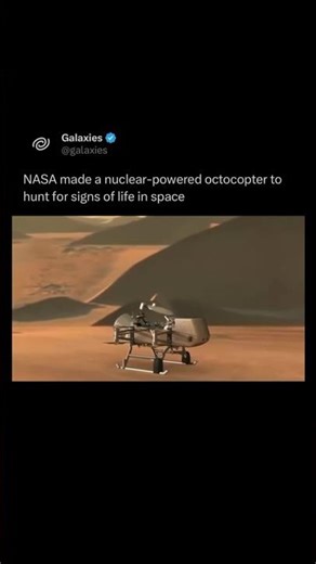 NASA’s Nuclear Drone is Hunting Alien Life 👽🚁 | Future of Space Exploration. #NASA #SpaceExploration
