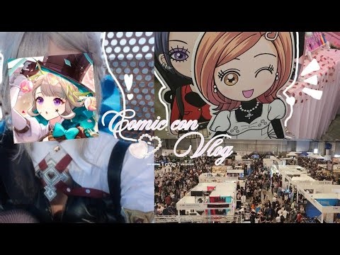 Comic con Vlog 🩰: cosplay, anime merch, kpop dance, haul and more...
