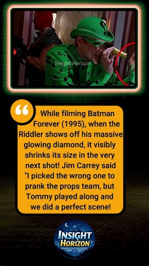 The Riddler’s Diamond Got Smaller Overnight?! 😂 #movie