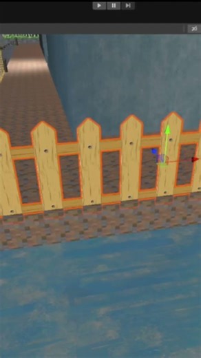 Creating railings in Unity using sprite sheets. #shorts #unity #gamedev #unitytips #indiegamedev