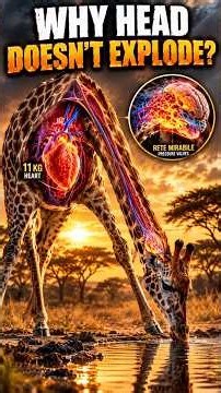 How The Giraffe's Heart Defies Gravity and High Pressure | Explained