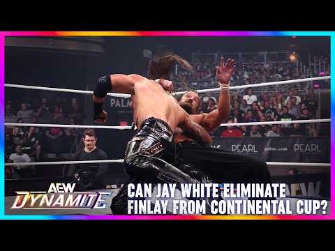 Jay White and David Finlay's Rivalry Come To Continental Challenge Cup | AEW Dynamite