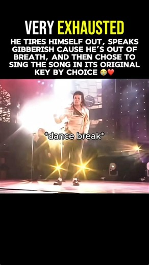 MICHAEL JACKSON DANGEROUS TOUR 1992 | HE LOST HIS BREATH SO QUICKLY BY DANCING THAT HARD 😭❤️