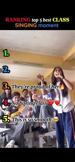 Ranking top 5 singing class moments part 7