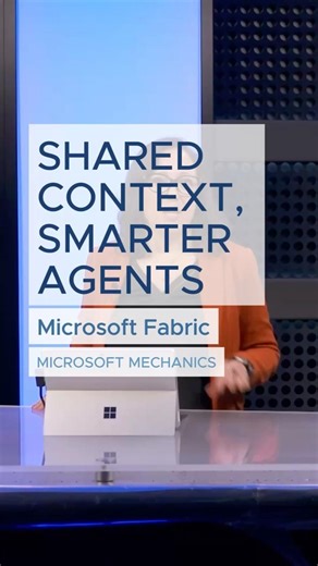 Select Fabric IQ as the knowledge source. #MicrosoftFabric #AIAgents #PowerBI #MicrosoftAI