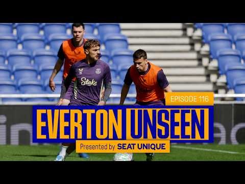OPEN TRAINING SESSION AT HILL DICKINSON STADIUM 💪🏟️ | Everton Unseen #116