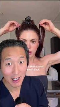 Anne Hathaway’s Trick to Look Like She Had a Facelift…