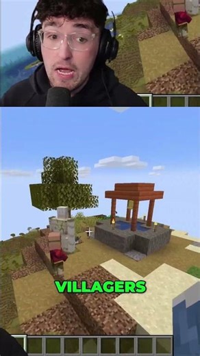 Mysterious Mountain Village in Minecraft