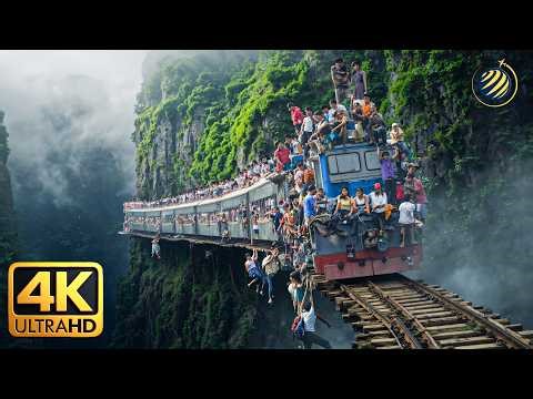 Impossible Places | World's Most Dangerous Railways You Won’t Believe Exist | 4K Travel Documentary