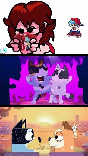 My heart beats like a drum Bluey Mod Mobile Gameplay Friday Night Funkin #fnf #fnfmod