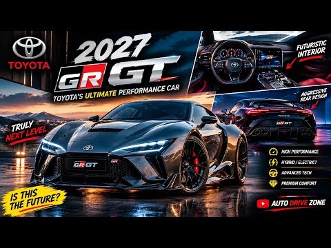 2027 Toyota GR GT – The Future of Toyota’s Ultimate Performance Car!