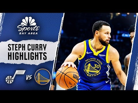 Steph Curry highlights: Watch Warriors star score 31 points in win vs. Jazz | NBC Sports Bay Area