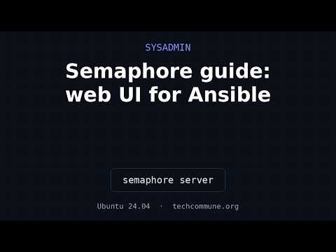 sys ansible semaphore