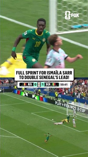 Follow Ismaïla Sarr on his stunner for Senegal
