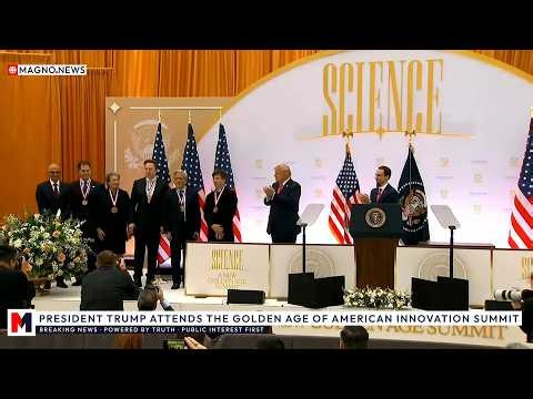 🇺🇸 President Trump Awards Nvidia, SpaceX, Google, AMD, Dell & Microsoft CEOs with National Medals
