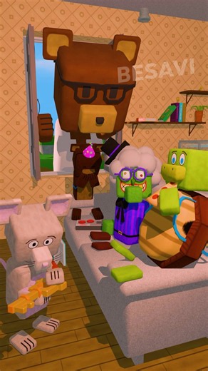 Party On Pause Super Bear Adventure #superbearadventure