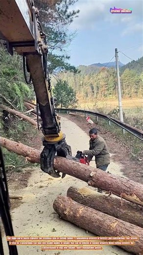 Crafting Timber: The Process of Cutting Wood