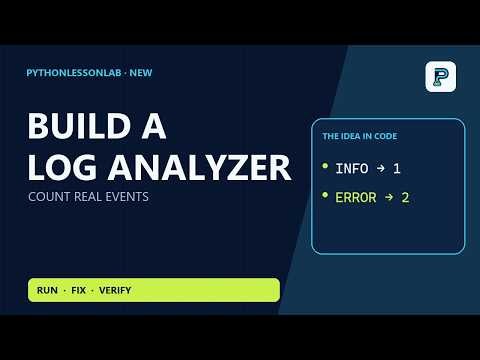 Build a Python Log Analyzer: Parse and Count Events