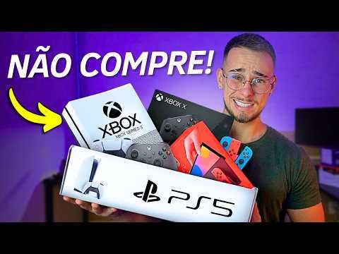 Qual o MELHOR VIDEO GAME (CONSOLE) para COMPRAR 2026? - (PS5/XBOX/NINTENDO...)