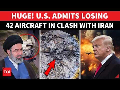 ’42 US Aircraft DESTROYED’: Big Win For Iran As Trump Admits MAJOR LOSS In Clashes With IRGC