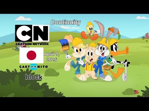 Continuity (Cartoonito block) // Cartoon Network Japan // 04-09-2026