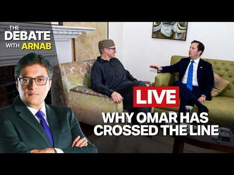 Debate With Arnab LIVE: Has Omar Abdullah Crossed The Line By Asking For Separate Line With US?
