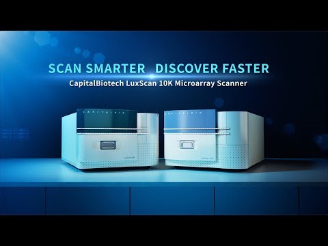 🧬 Elevate Your Microarray Imaging: Meet CapitalBiotech’s LuxScan 10K Scanner!