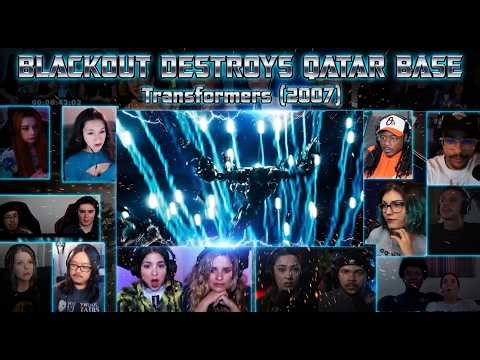 Blackout RAID At Qatar! Transformers 2007 Opening Scene Reaction Mashup Full HD