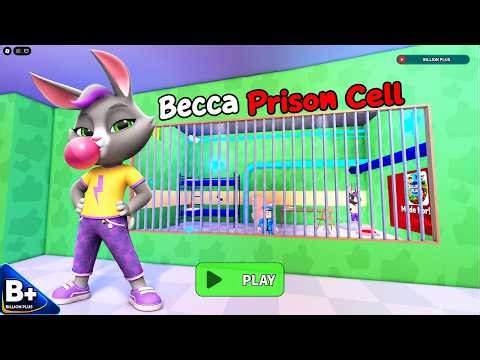 TALKING BECCA PRISON RUN OBBY New Update - Roblox All Morphs Unlocked FULL GAME Walkthrough All Item