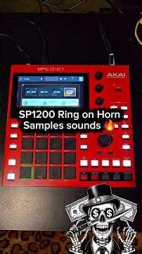 Sp1200 Ring on Horn Samples sounds Fire🔥 #mpc #sp1200 #beatmaker
