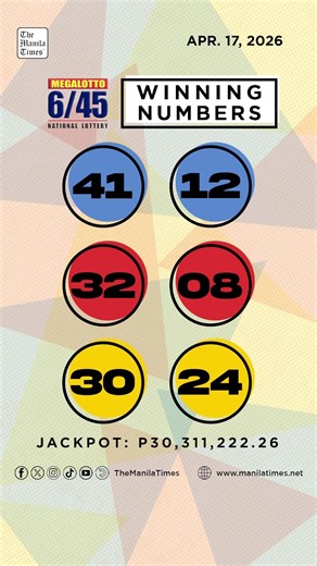 PCSO Lotto Results: P75M Ultra Lotto 6/58, Mega Lotto 6/45, 4D, 3D, 2D | Apr. 17, 2026