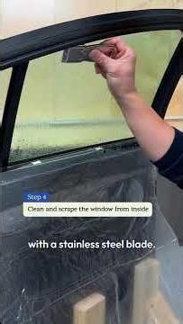 How to Tint Car Windows