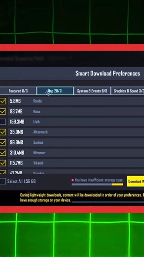 Dark Shark Gaming on Instagram: "How To Fix Bgmi Storage Issue 👨‍🔧 Follow @darksharkgamingg for daily Bgmi tips and tricks 🙇‍♂️ #trending #viral #exploremore"