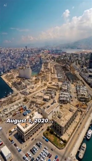 Beirut 2020: The Explosion That Destroyed Half a City in Seconds💥 #beirutexplosion #disaster #fyp