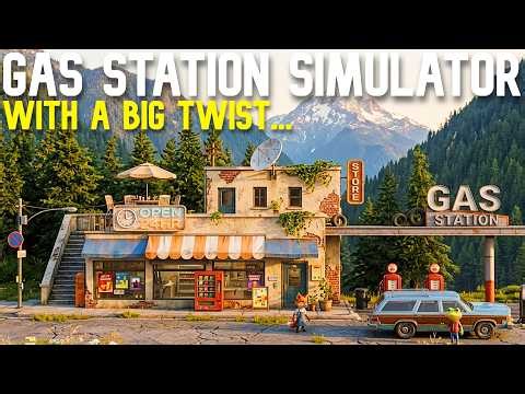 IT'S HERE! GLOBAL LAUNCH DAY of this Genius New Gas Station Simulator with a BIG TWIST...