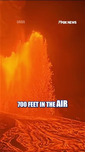 Hawaiian volcano ERUPTS for 55th time since 2024 #shorts