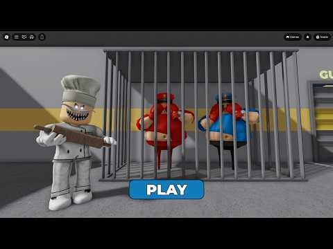 PAPA PIZZA VS BOXER POLICE PRISON RUN! Obby roblox Gameplay Walkthrough No Death 4K