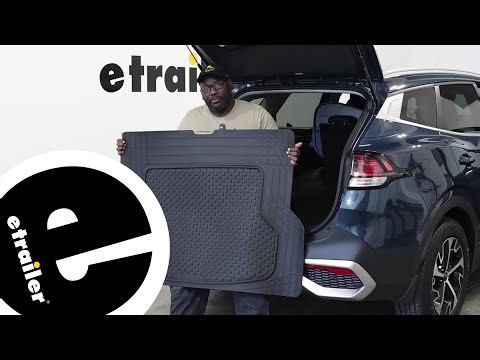 etrailer | Test Fitting the WeatherTech Universal Cargo Mat - 2025 Kia Sportage