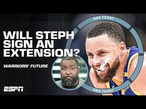 Is Stephen Curry putting PRESSURE on the Warriors' front office? 👀 + Extension talks | NBA today