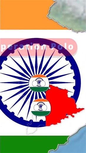 How India United Its Map After Independence! 🇮🇳🔥 #shorts