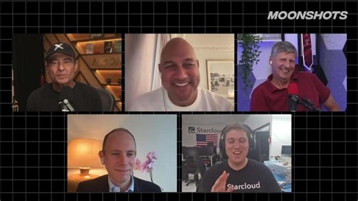 Starcloud CEO Philip Johnston on the Moonshots Podcast with Peter Diamantis - June 2026