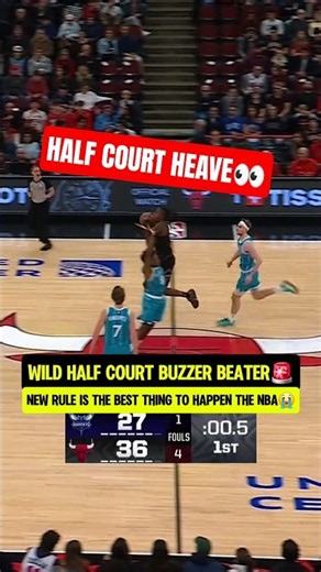 ANOTHER half court BUZZER BEATER🤯