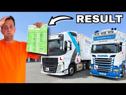 I FOUND A STOW AWAY… THEN RE-TOOK MY HGV DRIVING TEST!