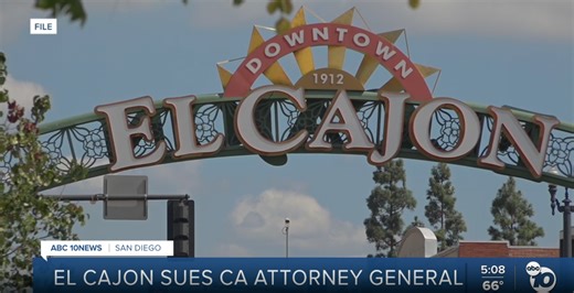 El Cajon sues over law limiting police cooperation with immigration agents